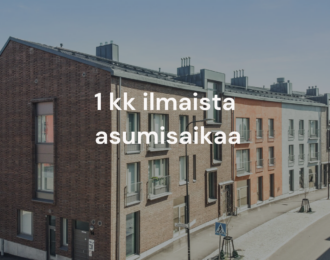 2 h + kt + parveke Helsinki Taidemaalarinkatu 14